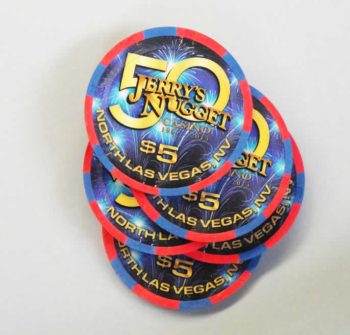 Jerry's Nugget 50th Anniversary Chips