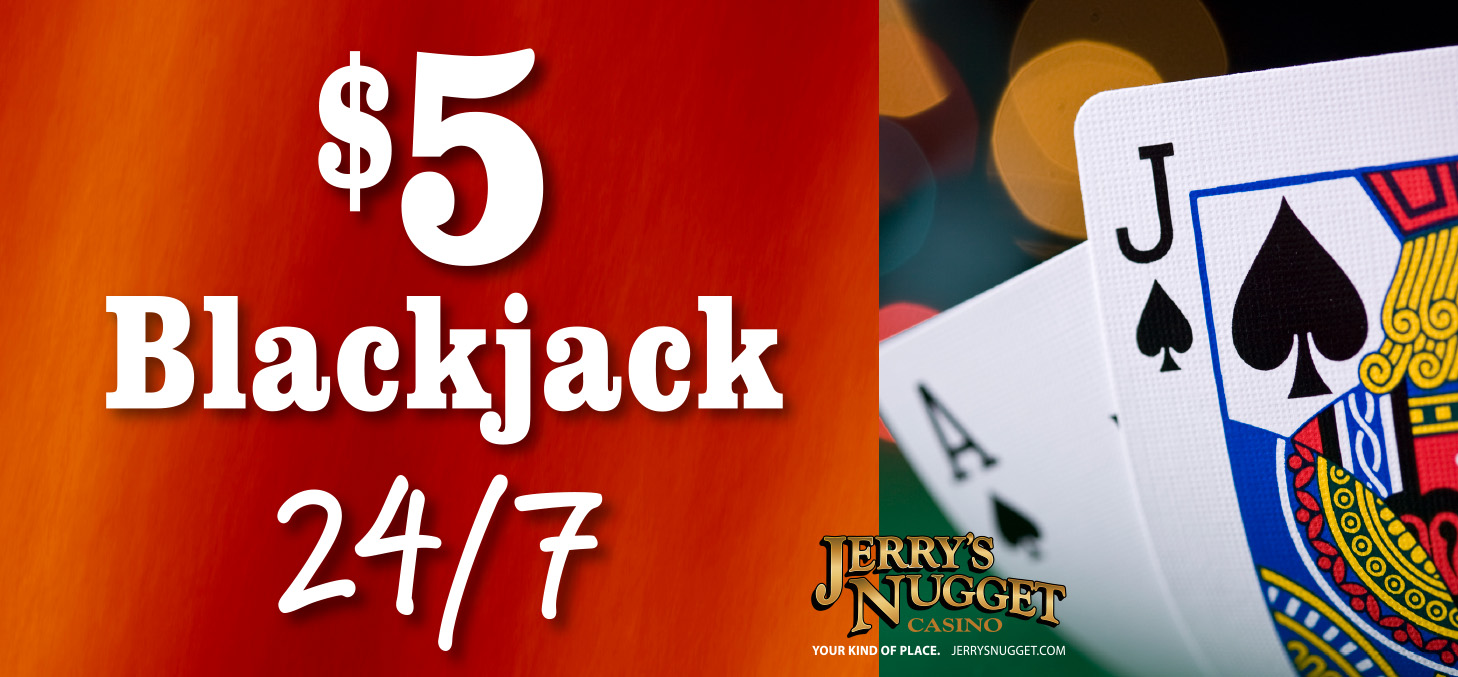 $5 Blackjack 24-7