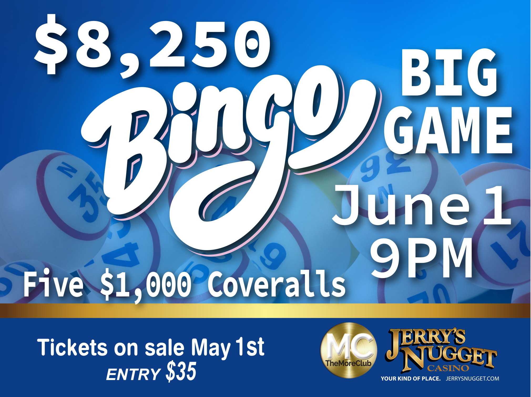 Bingo Big Game June 2024