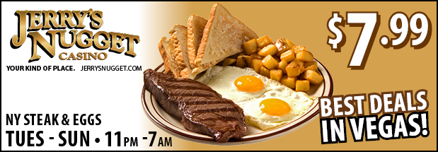 Steak and Eggs $7.99